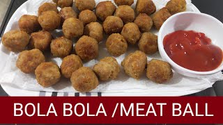 The Best Bola Bola RecipeMeat Ball [upl. by Hunger]