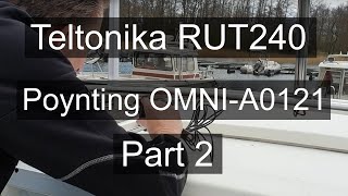 Installing Teltonika RUT240 and Poynting OMNIA0121 antenna [upl. by Thorbert]