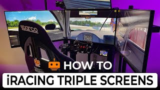 How to set up Triple Monitors in iRacing  without Surround [upl. by Tania326]