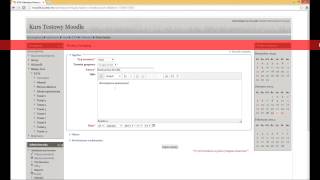 Kurs Moodle Kalendarz [upl. by Yddur]