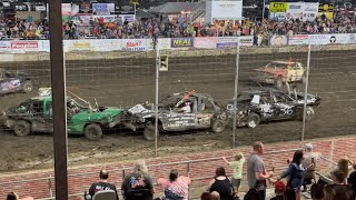 72223 Christian County Fair Demo Derby Fullsize Hobo [upl. by Roybn]