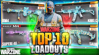 TOP 10 BROKEN META Loadouts in Warzone [upl. by Ativak463]