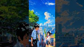 Your name anime movie edit 💫🥺🥺 anime yourname shorts animeedit viralvideo movie [upl. by Tanney]