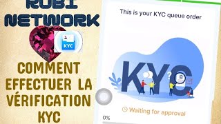 🚀🚀🚀 RUBI NETWORK  LE KYC EST LANCÉ POUR 5️⃣0️⃣0️⃣0️⃣ PLACES [upl. by Roselyn]