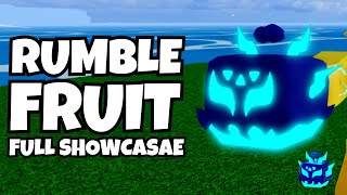 Rumble Fruit V1 amp V2 Showcase Blox Fruits [upl. by Nellac]