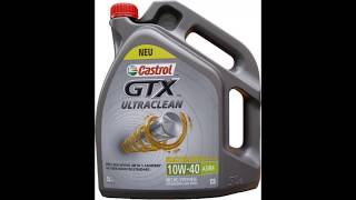 Castrol 10W40 GTX Ultraclean Motoröl günstig kaufen [upl. by Luapnoj]