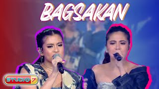 Julie Anne San Jose vs Gabbi Garcia Rap Battle with quotBagsakanquot  Studio 7 Throwback [upl. by Ssor]