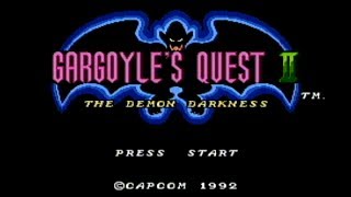 Gargoyles Quest II  NES Gameplay [upl. by Annawaj]