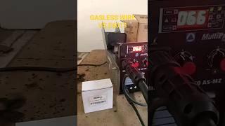 FCAW Gasless welding VS Stick welding 6013 fcaw viralreels [upl. by Smeaj]