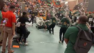 The Marching 100 exit FAMU Spring Preview 2023 [upl. by Poliard]