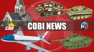 Tiger I Challenger II Air Force One P38 Hurricane  COBI News by PBricks Part 9  cobi bricks [upl. by Orsini384]