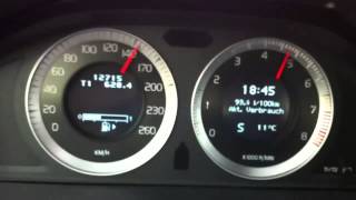 AMAZING ACCELERATION Volvo S60 T6 Heico sportiv 0200kmh [upl. by Xanthus957]