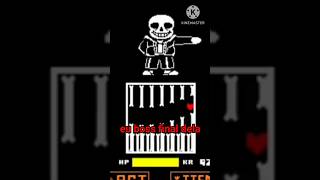 Todas as rotas de undertale undertale undertalepacifist sans friskundertale shortsgames [upl. by Airotel]