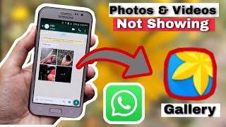 Whatsapp Media visibility is off for Disappearing messages  Whatsapp Media Not Showing in Gallery [upl. by Ernaldus486]