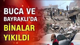 İzmirde binalar yıkıldı  66lık depremden son dakika [upl. by Ecnerat868]