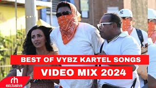 BEST OF VYBZ KARTEL SONGS VIDEO MIX 2024 BY DJ MARL VYBZ KARTEL RELEASED FROM PRISON CELEBRATION MIX [upl. by Dayle556]