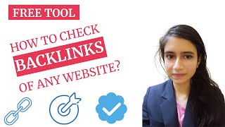 😲How to Check BACKLINKS of Any Website For Free  Competitors Backlinks HINDI TUTORIAL [upl. by Ecinwahs296]