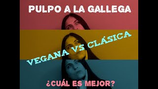 PULPO A LA GALLEGA VEGANA VS CLÁSICA [upl. by Assirolc176]