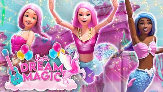 Barbie Mermaid SingAlong  Barbie Dream Magic Ep 3 💫 [upl. by Sihun]