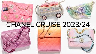 CHANEL CRUISE COLLECTION 202324 ❤️ CHANEL HANDBAGS [upl. by Ainevuol]