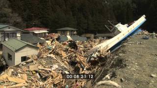 Japan Tsunami Aftermath Worst Hit Areas Onagawa and Shizugawa  Full HD Screener Part 3 [upl. by Edgerton]