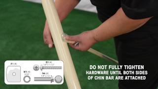 Attaching Chin Bar to Legs [upl. by Brice]