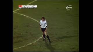 19751976 Eintracht Frankfurt v West Ham United CupWinnersCup 1st leg [upl. by Tigirb376]