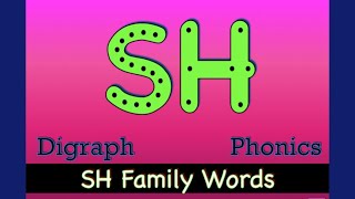 Digraph SH Sound  SH Beginning and Ending Words  Phonics phonics digraphs english [upl. by Ajnat]