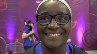 Tamyra Mensah after bronze at World Olympic Qualifier in Mongolia [upl. by Seagraves]