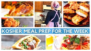 Sunday Reset KOSHER MEAL PREP  KOSHER FOOD HAUL FAMILY MEAL INSPIRATION amp PREP  FRUM IT UP [upl. by Datnow]