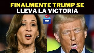 “Volvió a suceder Trump gana las elecciones en Estados Unidos Harris llora por no poder ganar [upl. by Idette]