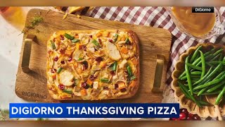 DiGiorno announces Thanksgiving pizza topped with turkey and festive sides [upl. by Tija]