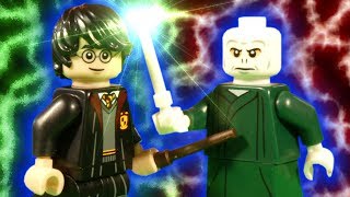 LEGO HARRY POTTER  VOLDERMORT SHOWDOWN  WIZARDING WORLD STOP MOTION [upl. by Loats330]