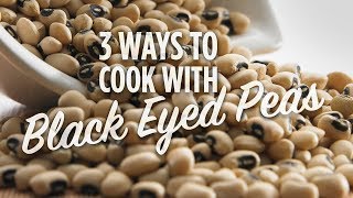 3 Lucky New Year Recipes with BlackEyed Peas  You Can Cook That  Allrecipescom [upl. by Anitsrihc]