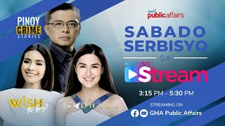 Kapuso Stream TADHANA WISH KO LANG PINOY CRIME STORIES  LIVESTREAM  April 20 2024 [upl. by Reace477]