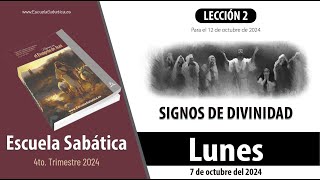 Escuela Sabática  Lunes 7 de octubre del 2024  Lección Alumnos [upl. by Atiner938]