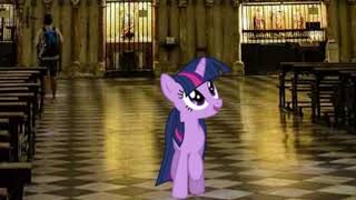 Santa Maria Strela do dia  Twilight Sparkle AI cover [upl. by Ayadahs306]