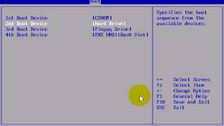 configuracion de bios setup utility [upl. by Xed136]