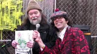 Nardwuar vs Roky Erickson amp Will Sheff [upl. by Ynavoeg]