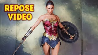 REPOSE VIDEO HOT TOYS WONDER WOMAN [upl. by Myrtia]