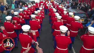 Drumderg Loyalist Keady  Dunloy Accordion Band Parade 2024 [upl. by Torrie486]