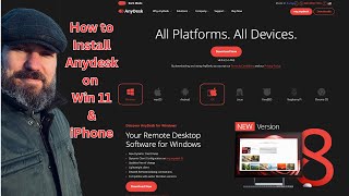 How to download and Install Anydesk Version 8 On Windows 11 amp Setup Unattended Access [upl. by Selhorst997]