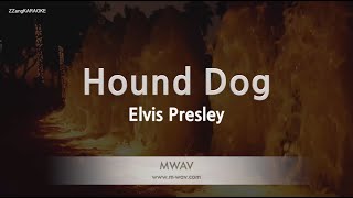 Elvis PresleyHound Dog Karaoke Version [upl. by Danella]