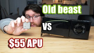 55 APU vs 11 year old flagship graphics card Who wins [upl. by Annabella679]