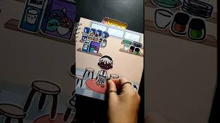 ❗Sticker book❗ diy shortvideo tocalifeworld tocaboca quietbook stickerbooks sticker paperdiy [upl. by Mcgannon]