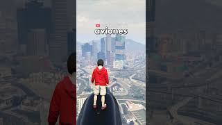 COMO NO CAERTE DE LOS AVIONES en GTA 5 Online gta5stunts gta5online [upl. by Oratnek]