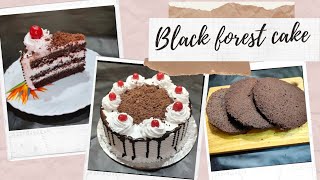 Black Forest Cake।बनाने में आसान खाने में टेस्टीब्लैक फ़ाॅरेस्ट केक Vyanjan Recipes [upl. by Im]