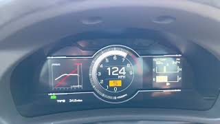 2022 Subaru BRZ to 140mph slightly uphill [upl. by Enreval]