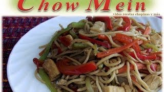 Receta Chow Mein Guatemala [upl. by Iveel]