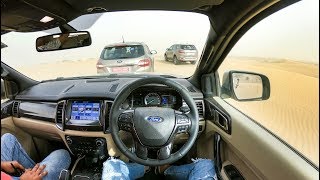 OffRoading New Ford Endeavour 32 In The Dunes [upl. by Enitsrik]